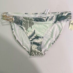 [Aerie] NWT Floral Tropical Green Bikini Bottoms